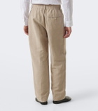 Jacquemus Croisière pleated linen-blend pants
