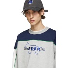 Maison Kitsune Grey Ader Error Edition Layout Sweatshirt