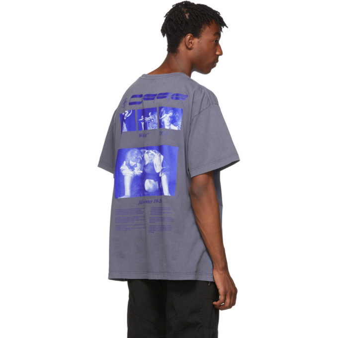 キャンペーン特価 OFF-WHITE Caravaggio S/S T-Shirt Indigo | artfive