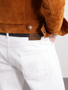 TOM FORD - Straight-Leg Selvedge Jeans - White