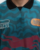 By Parra Sports Flage Polo Shirt Green Polos