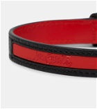 Christian Louboutin - Loubicollar XS leather dog collar