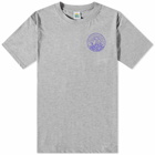 Hikerdelic Men's Core Logo T-Shirt in Grey Marl