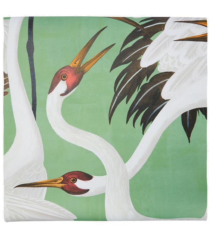Photo: Gucci - Heron printed wallpaper