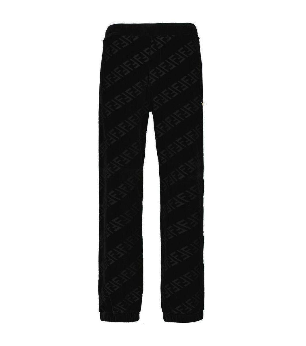 Fendi Black Diabolical Eye Lounge Pants Fendi