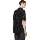 Rag and Bone Black Short Sleeve Smith Shirt