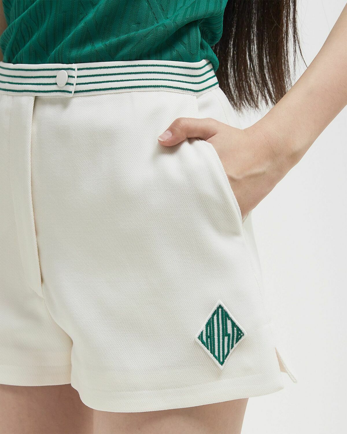 Lacoste LISE SHORT White Womens Casual Short