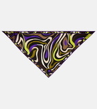 Pucci - Printed silk twill scarf