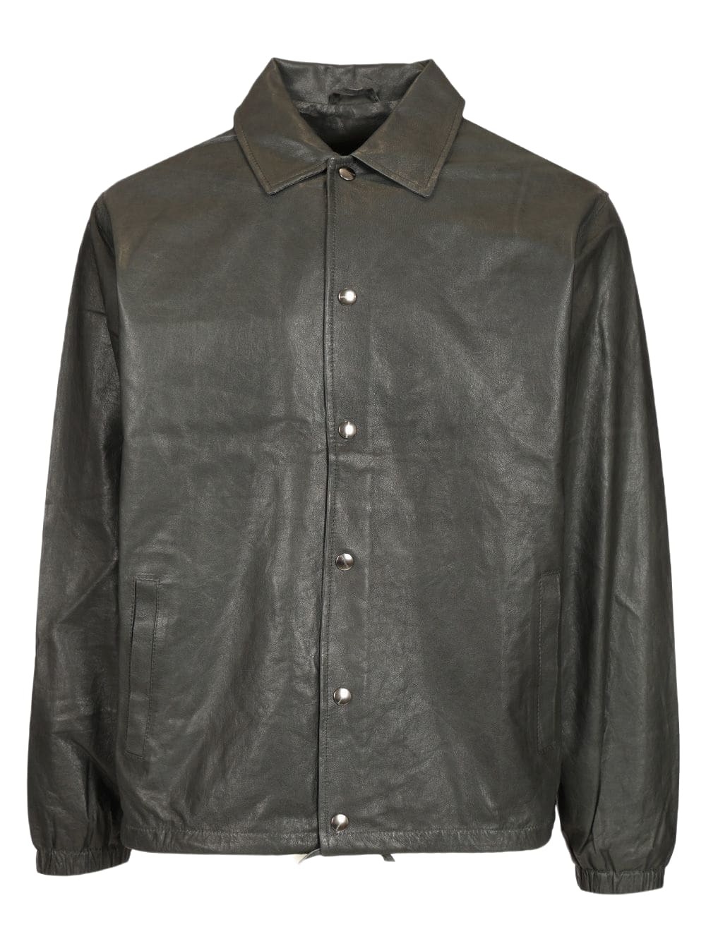 Giorgio Brato Leather Overshirt