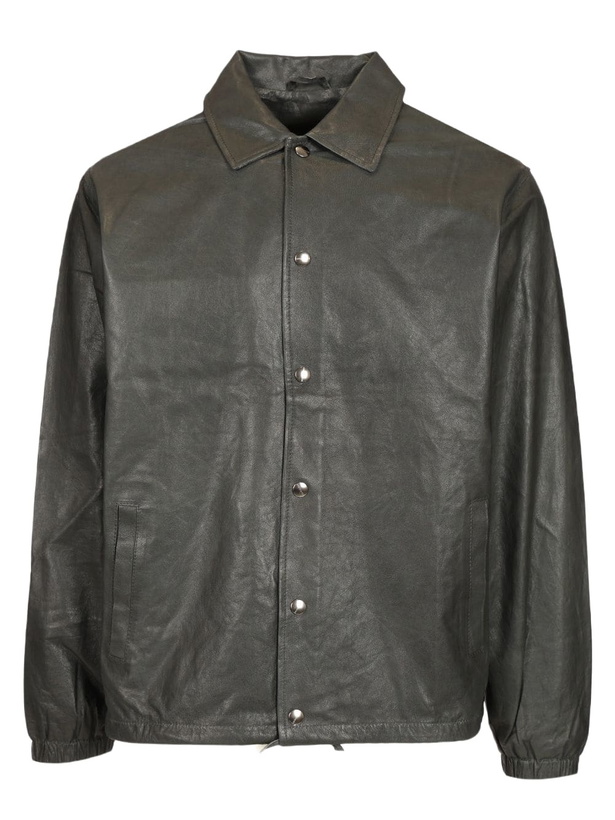 Photo: Giorgio Brato Leather Overshirt