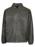 Giorgio Brato Leather Overshirt