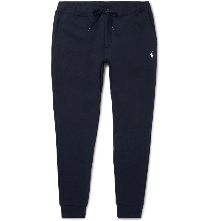 Photo: Polo Ralph Lauren - Slim-Fit Tapered Jersey Sweatpants - Men - Navy
