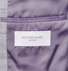 Richard James - Checked Linen Blazer - Multi