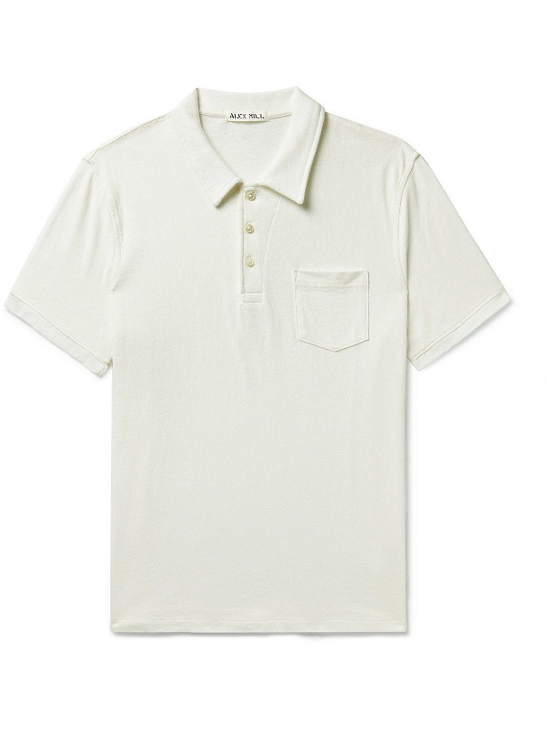 Photo: Alex Mill - Cotton-Jersey Polo Shirt - Neutrals