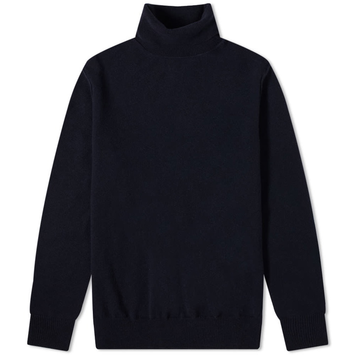 Photo: Maison Margiela Reversed Seam Roll Neck Knit