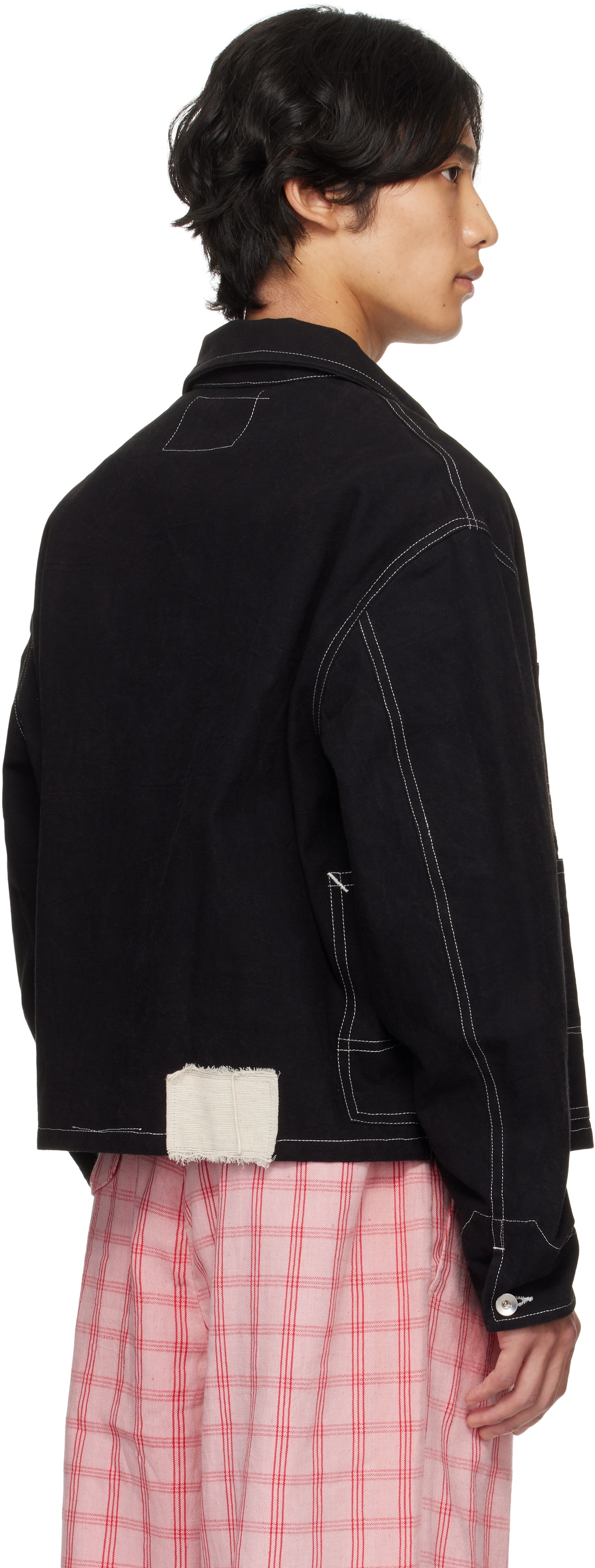 Story mfg. Black Station Denim Jacket
