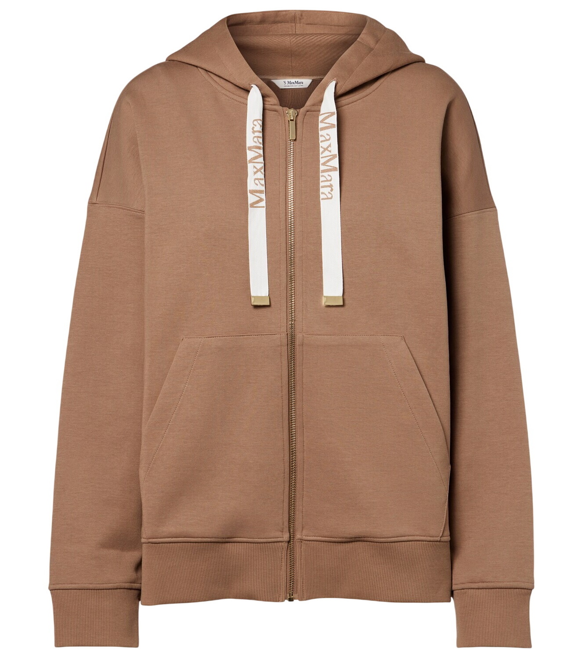 S MAX MARA Doria Scuba Jersey Zip Hoodie S Max Mara