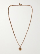 Alexander McQueen - Burnished Gold-Tone Necklace