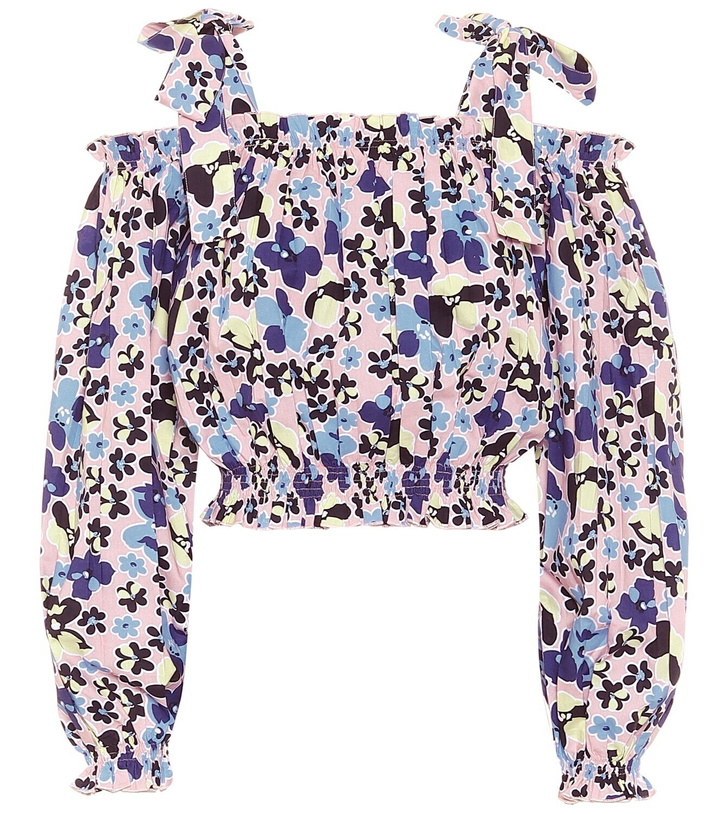 Photo: Alexandra Miro Gypsy floral cotton crop top