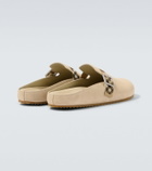 Burberry Urchin suede clogs