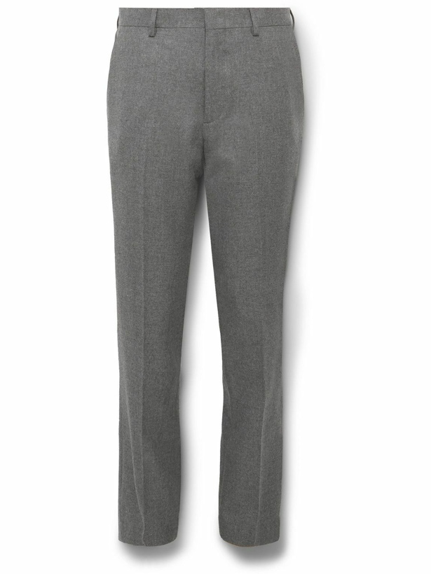 Photo: J.Crew - Ludlow Slim-Fit Cotton and Wool-Blend Suit Trousers - Gray