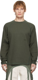 RCOS Khaki Waffle Knit LS T-shirt