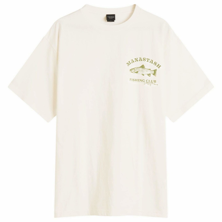 Photo: Manastash Men's Pumice Lure T-Shirt in White