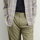 Auralee Men's Tropical Wool Trousers in Light Khaki