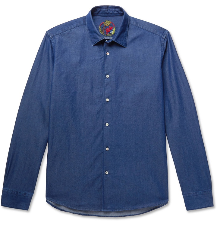 Photo: Altea - Slim-Fit Denim Shirt - Blue