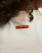 Heron Preston Hpny Emb Ss Dress White Dresses