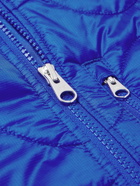 ARKET - Runner Quilted Recycled-Shell Half-Zip Jacket - Blue