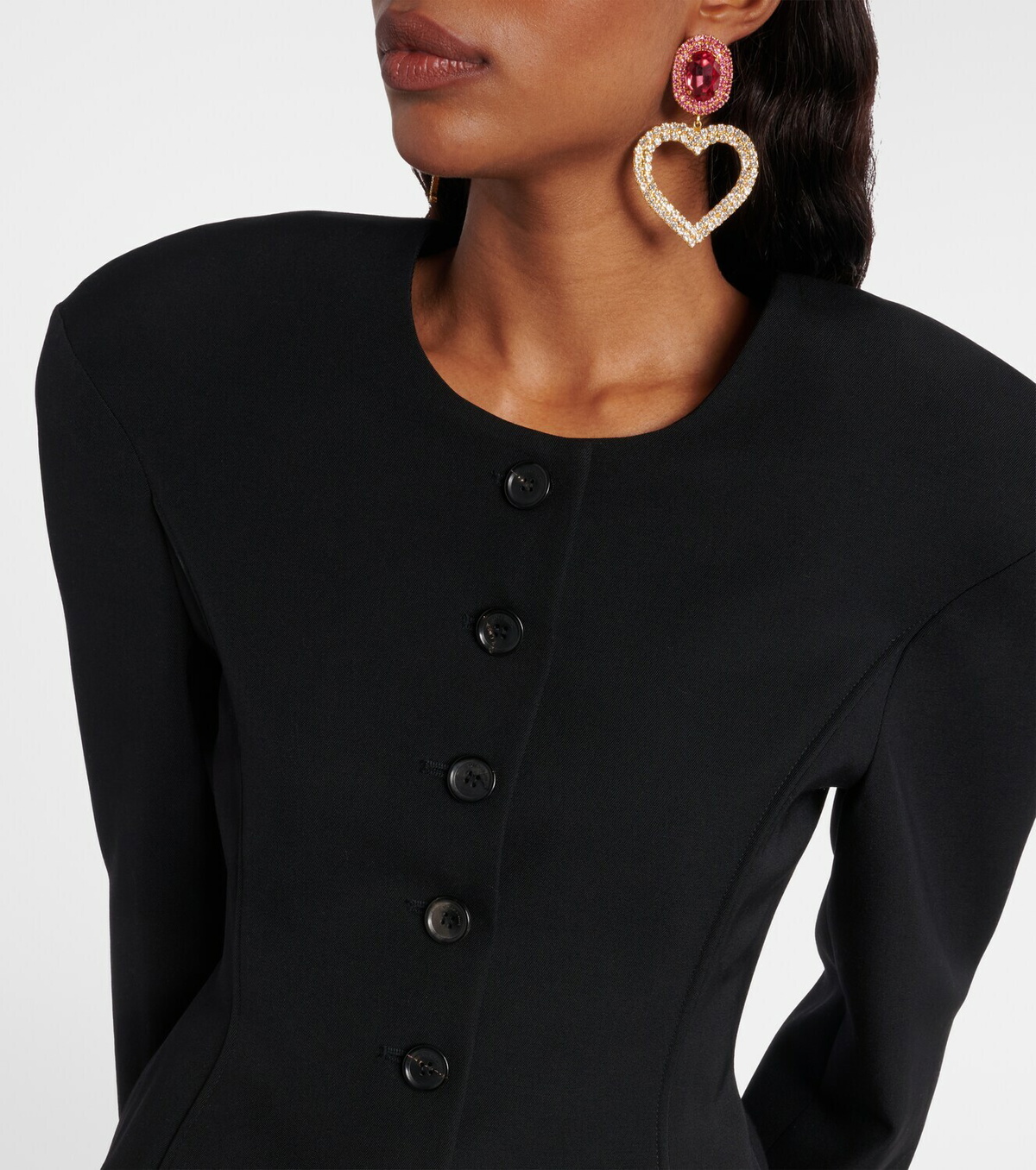 Magda Butrym Peplum wool cardigan