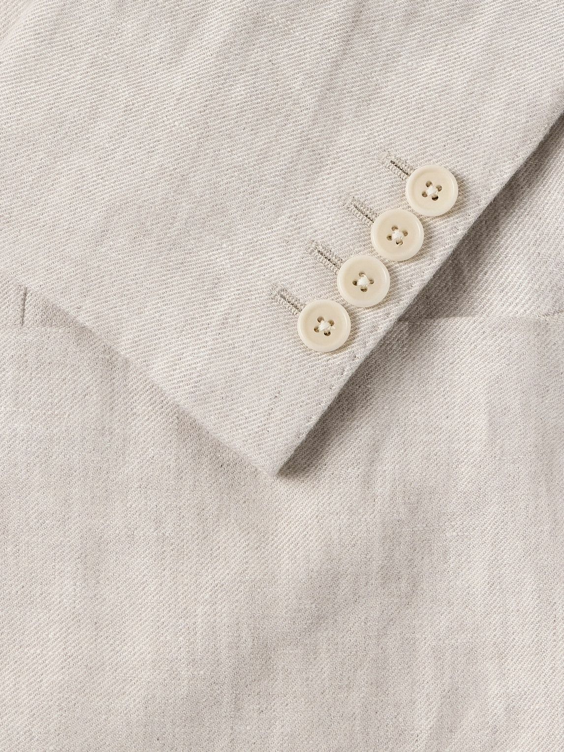 Kingsman - Linen-Twill Suit Jacket - Neutrals