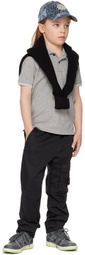 Stone Island Junior Kids Gray Patch Polo