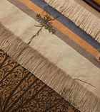 The House of Lyria Firmamento floral linen blanket