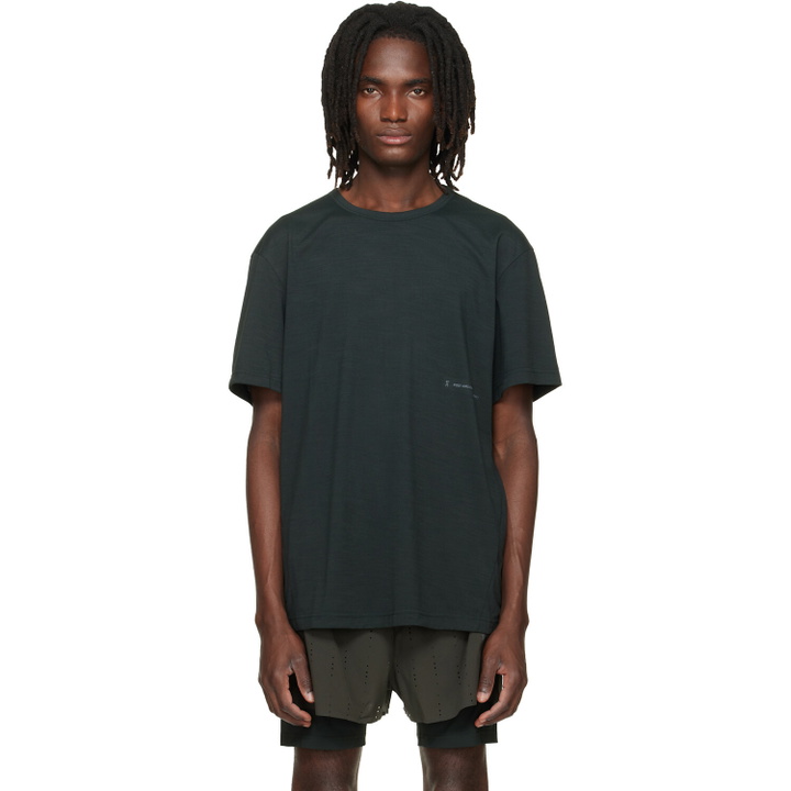 Photo: POST ARCHIVE FACTION (PAF) Black On Edition Running T-shirt