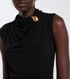Altuzarra Betsy embellished jersey midi dress