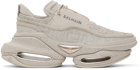 Balmain Gray B-Bold Sneakers
