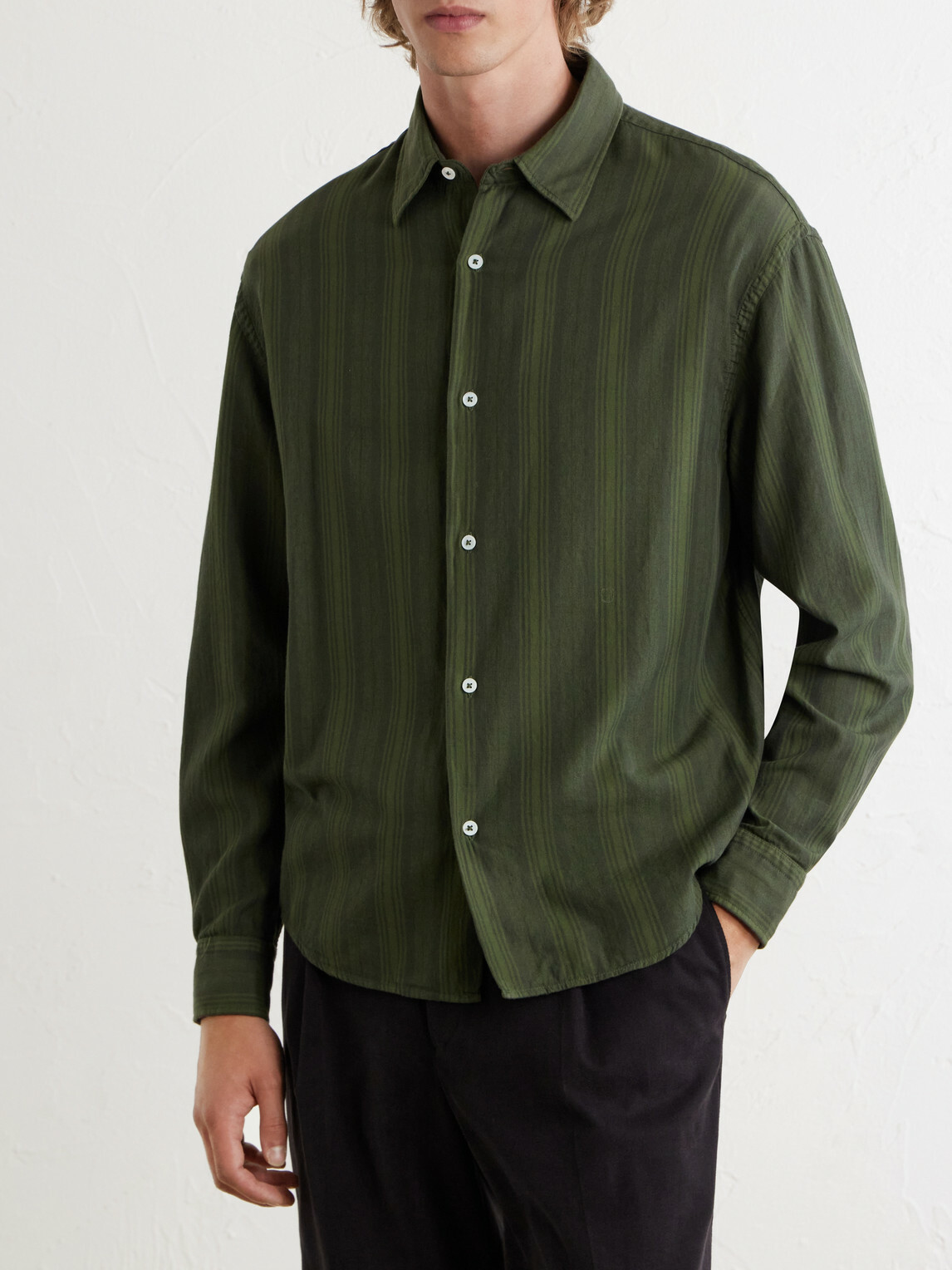 Massimo Alba - Cotton Overshirt - Green