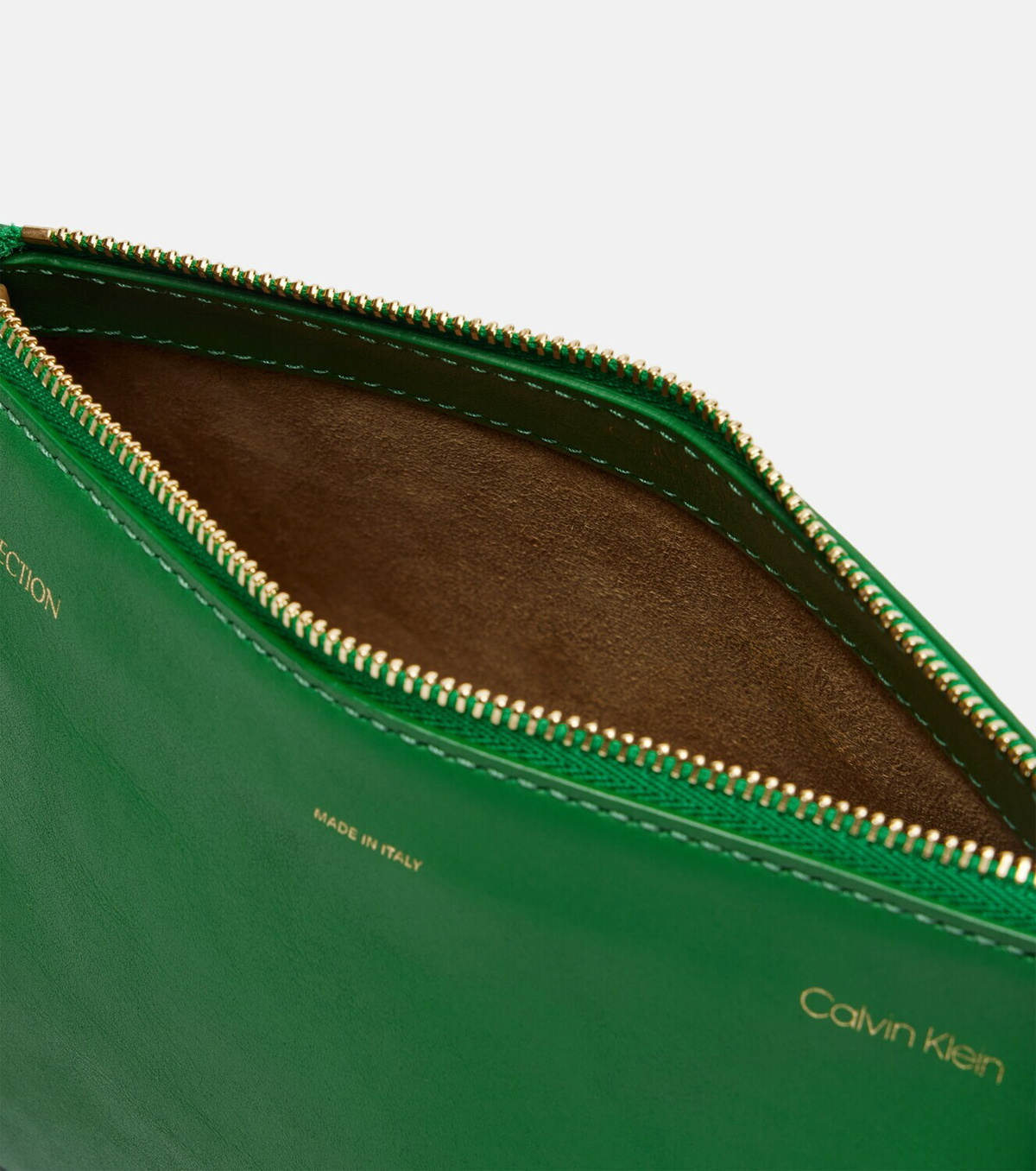 Calvin Klein Collection Essential Case Mini leather clutch