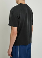 Nahmias State Champions Printed Cotton T-shirt Black
