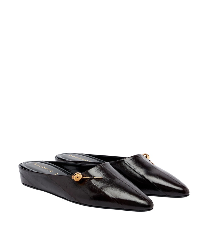 Photo: Herbert Levine Sleep On It leather mules