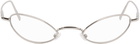 Acne Studios Silver Steel Glasses