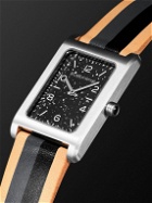 laCalifornienne - The Dial Artist Daybreak 36mm Stainless Steel and Leather Watch, Ref. No. TDALAC001