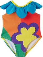 Stella McCartney Baby Multicolor Love One-Piece Swimsuit