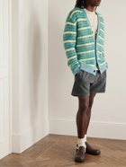 Acne Studios - Rego Straight-Leg Cotton-Jersey Shorts - Gray