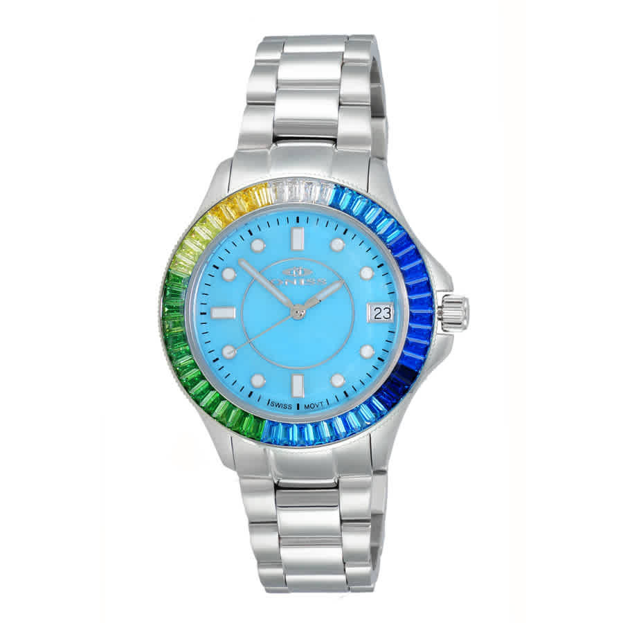 Oniss ON7323 BlueDial Ladies Watch ONJ7323-070BU-BUSC