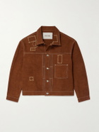Story mfg. - Ever Embroidered Cotton-Canvas Jacket - Brown