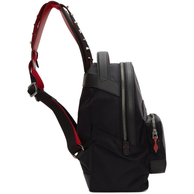 Christian Louboutin Black Backloubi Backpack Christian Louboutin