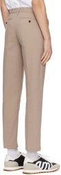 AMI Paris Beige Creased Trousers